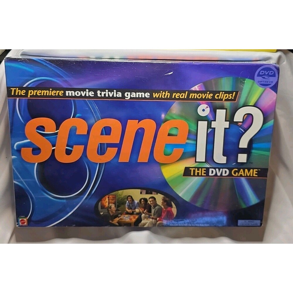 🎬 Scene It? The DVD Game 2003– Brand New & Sealed! Movie Trivia Night Awaits